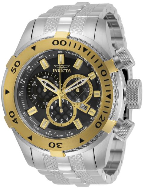 Invicta Men's 29743 Bolt Quartz Chronograph Black Dial Watch